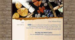 Desktop Screenshot of garywilsonstones.com