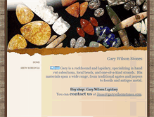 Tablet Screenshot of garywilsonstones.com